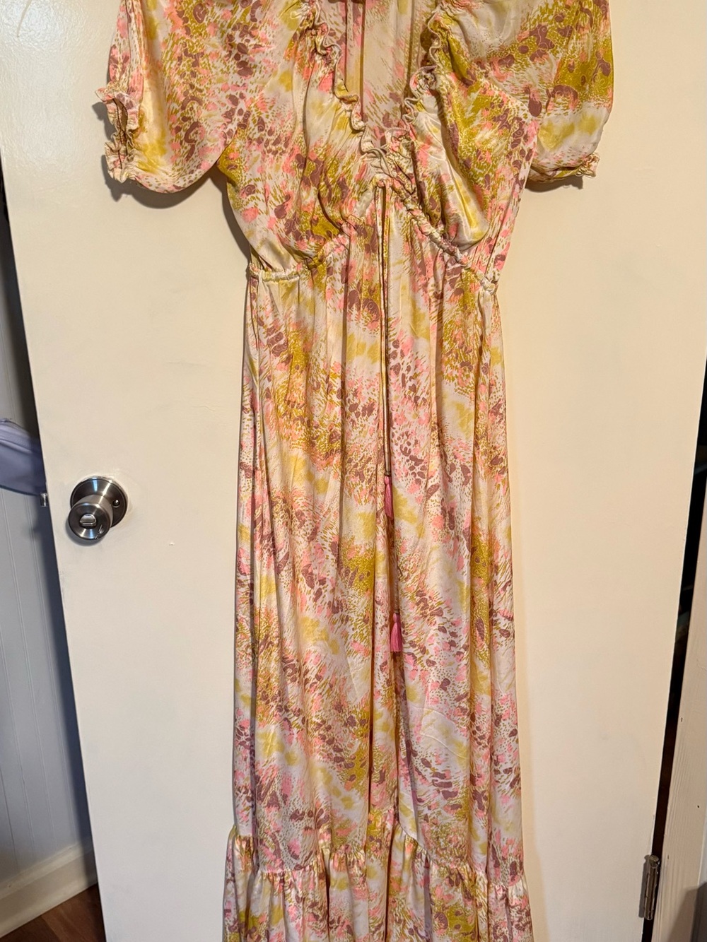 Women’s Dress by Gold & Silver Paris - Romantic, Feminine, maxi - size M 6-8
